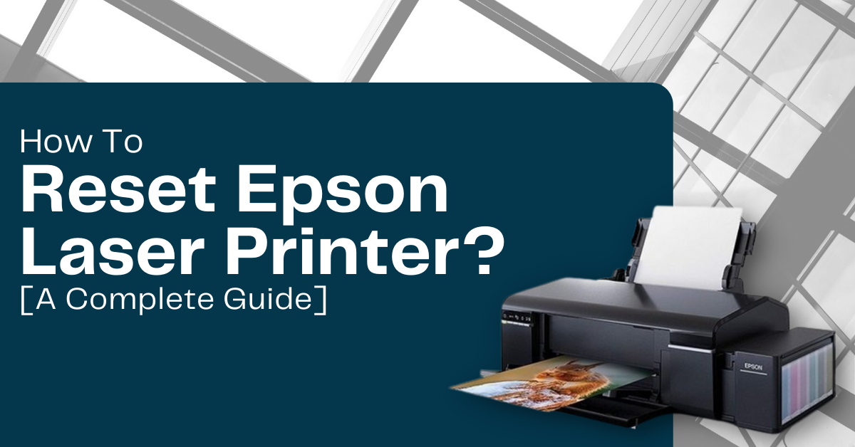 Reset Epson Laser Printer