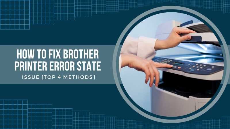 brother printer error state
