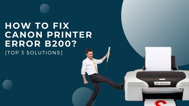 canon printer error b200