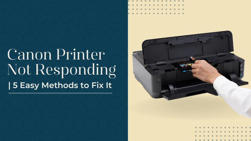 canon printer not responding