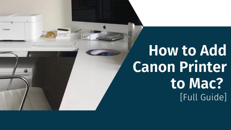 add canon printer to mac