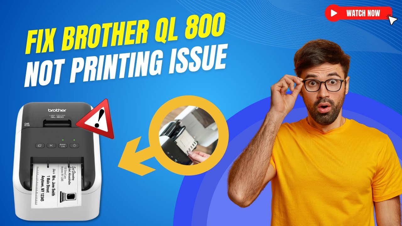 fix-brother-ql-800-not-printing-issue