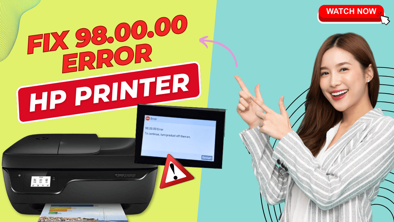 fix-98-error-hp-printer