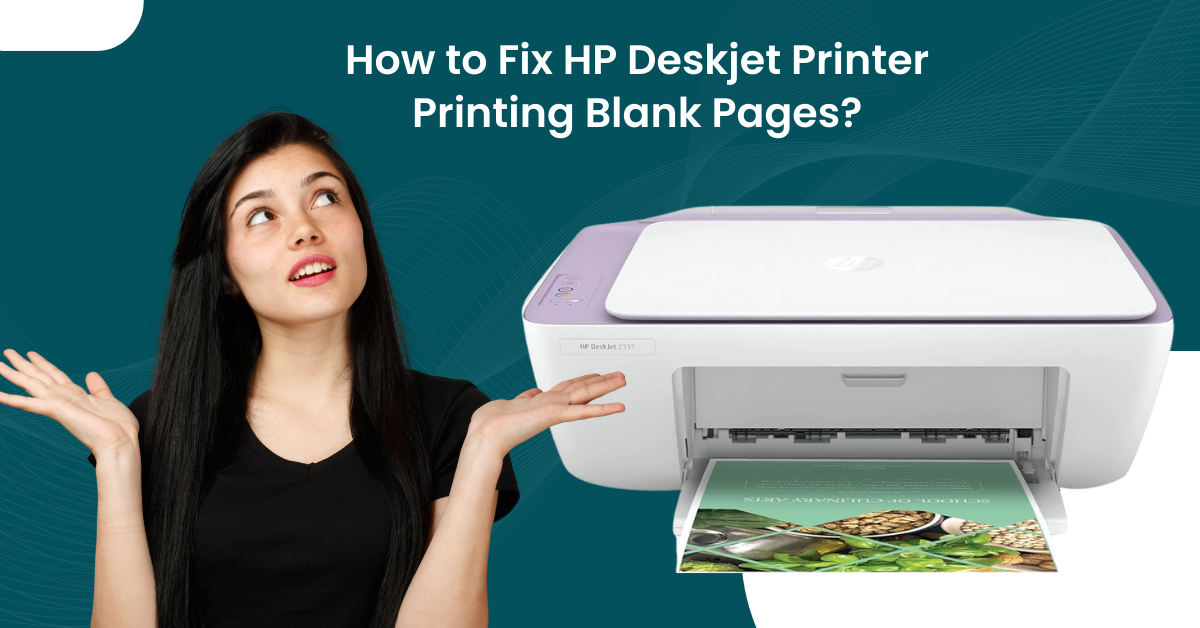 HP Deskjet Printer Printing