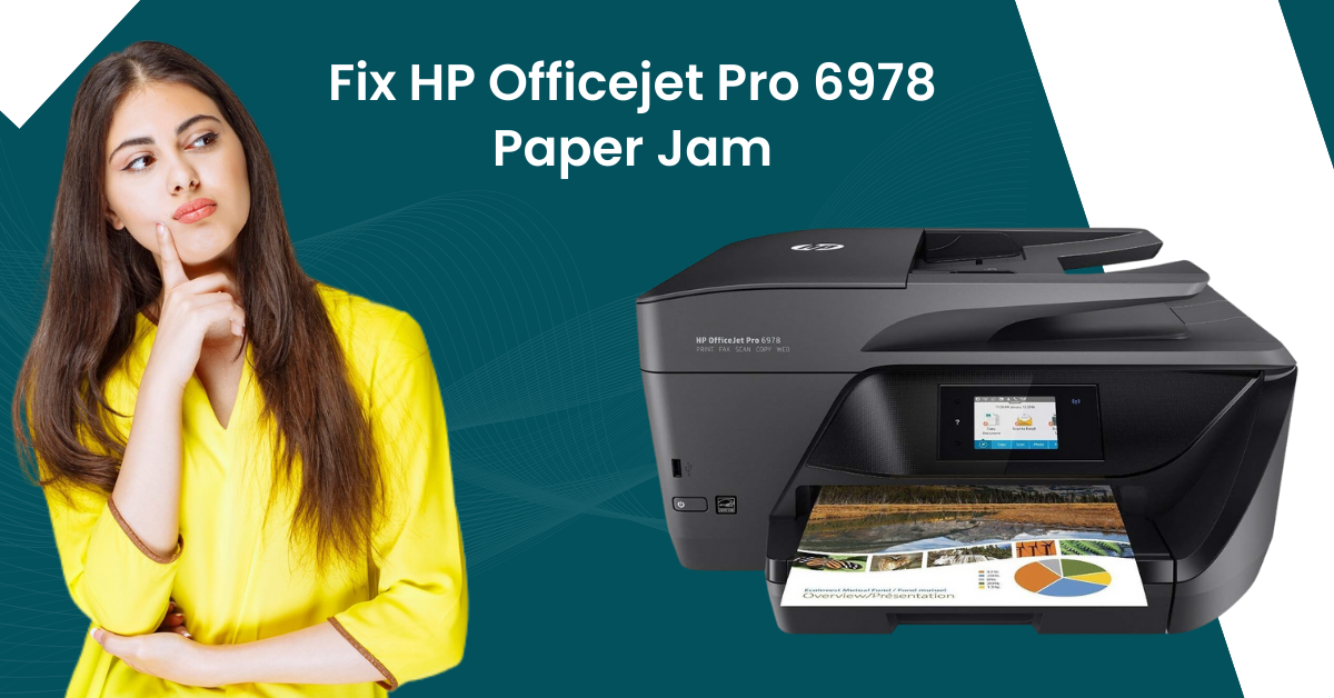 HP Officejet Pro 6978 Paper Jam