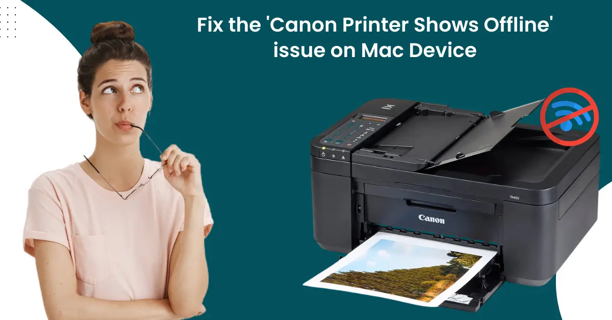 Canon Printer Shows Offline