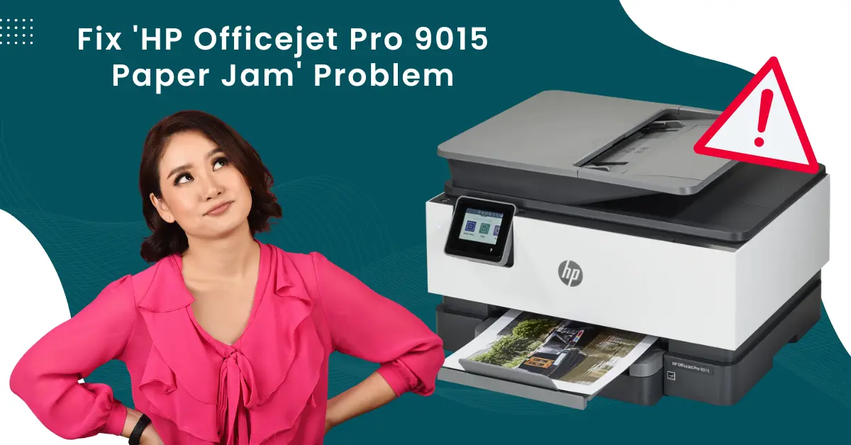 HP Officejet Pro 9015 Paper Jam