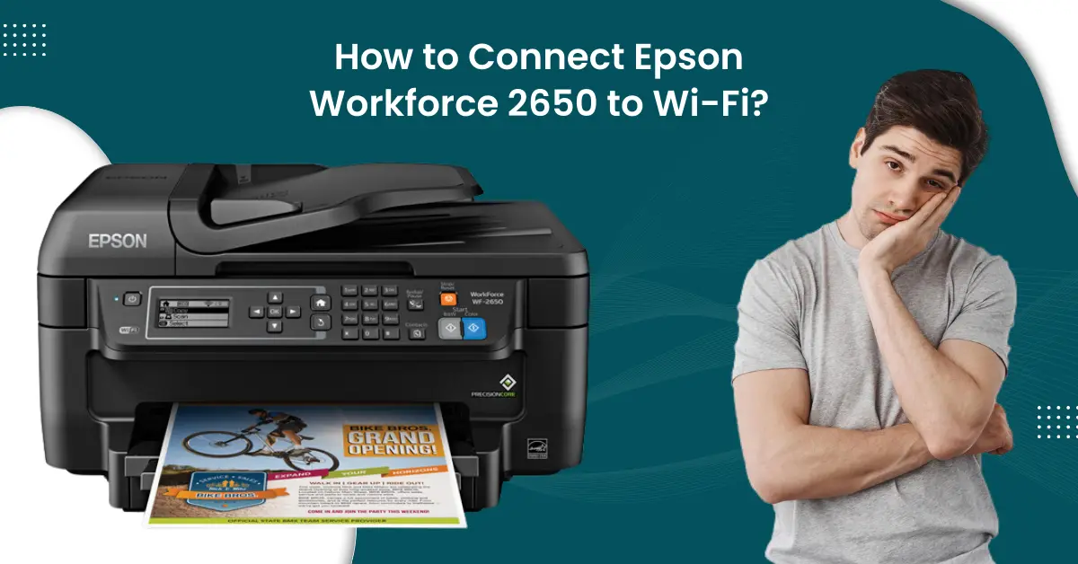 Epson Workforce 2650 to Wi-Fi