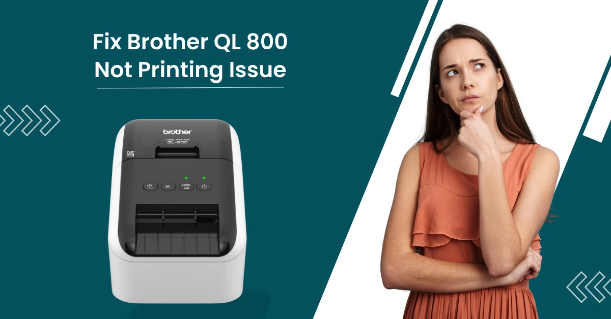 Fix Brother QL 800 Not Printing Issue