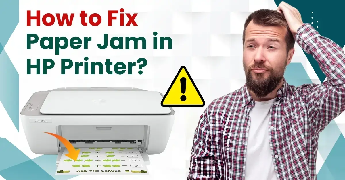 Fix Paper Jam in HP Printer