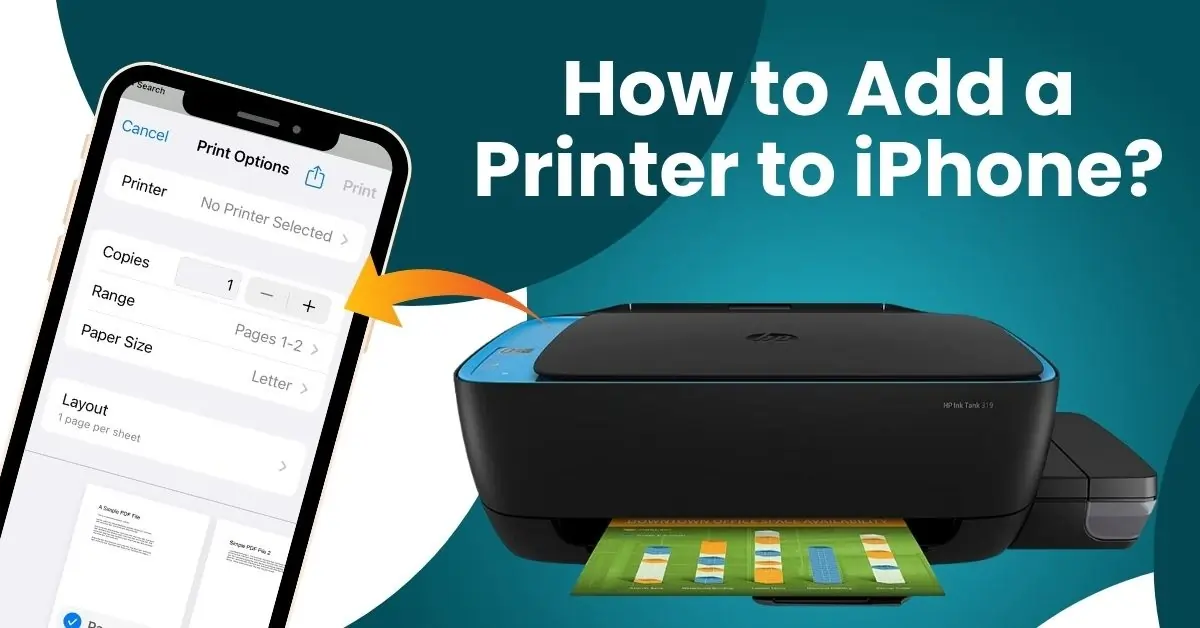 Add a Printer to iPhone