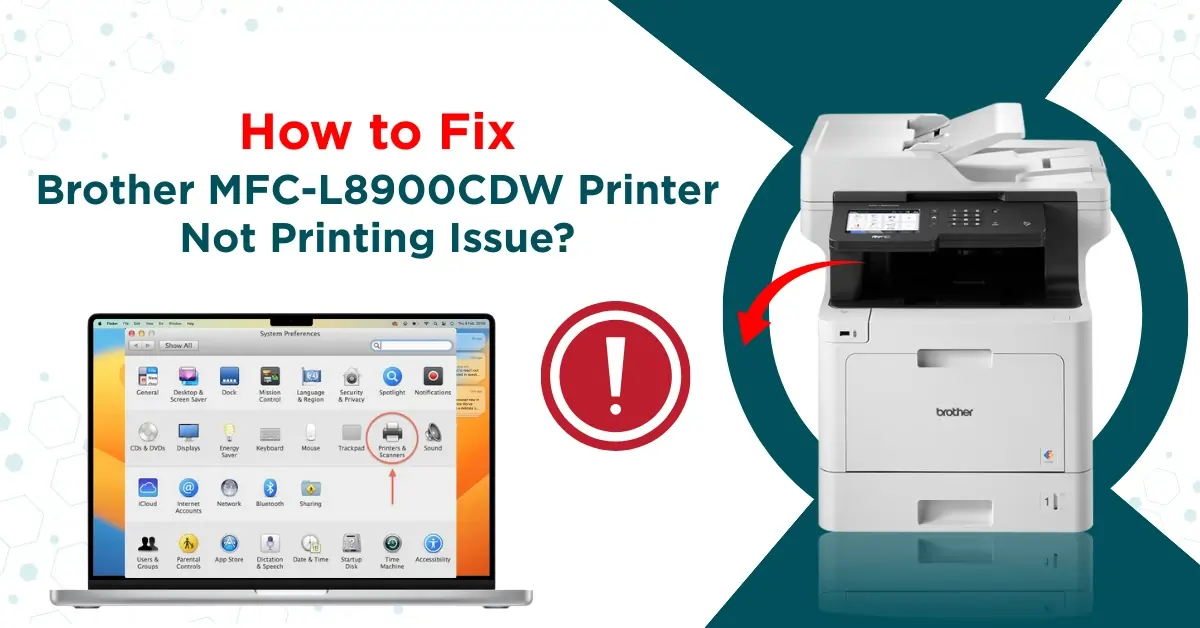 Fix Brother MFC-L8900CDW Printer Not Printing Issue