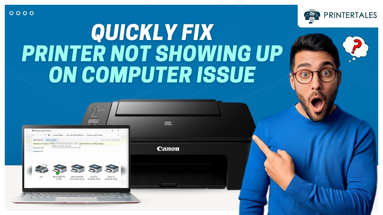 printer-not-showing-up on-computer