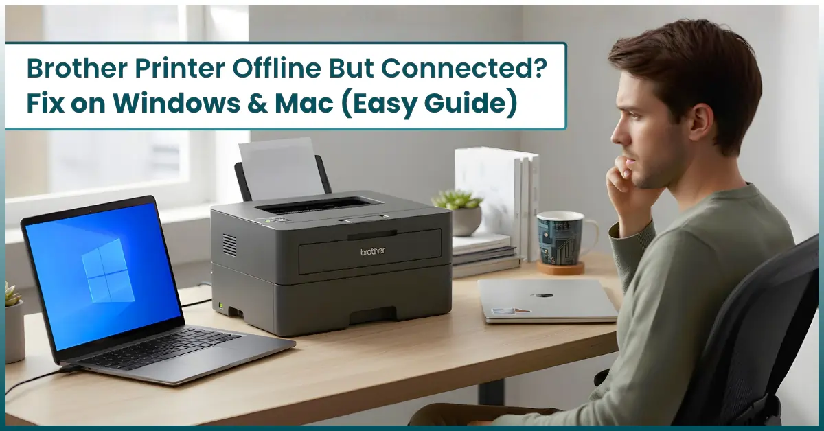 Brother Printer Offline But Connected