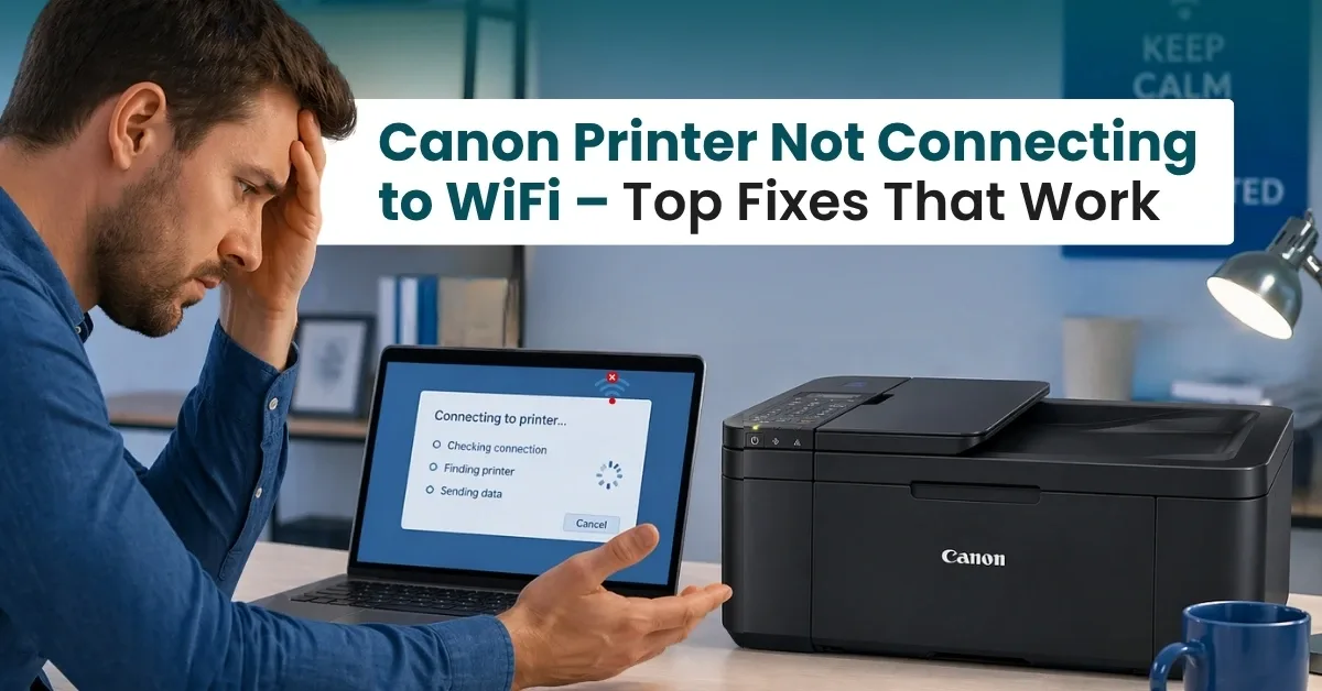 Canon Printer Not Connecting to WiFi