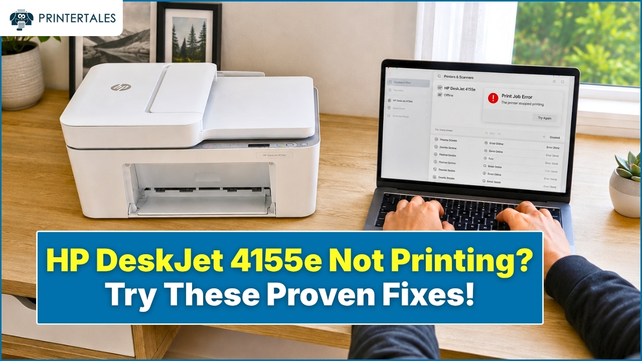 HP DeskJet 4155e Not Printing