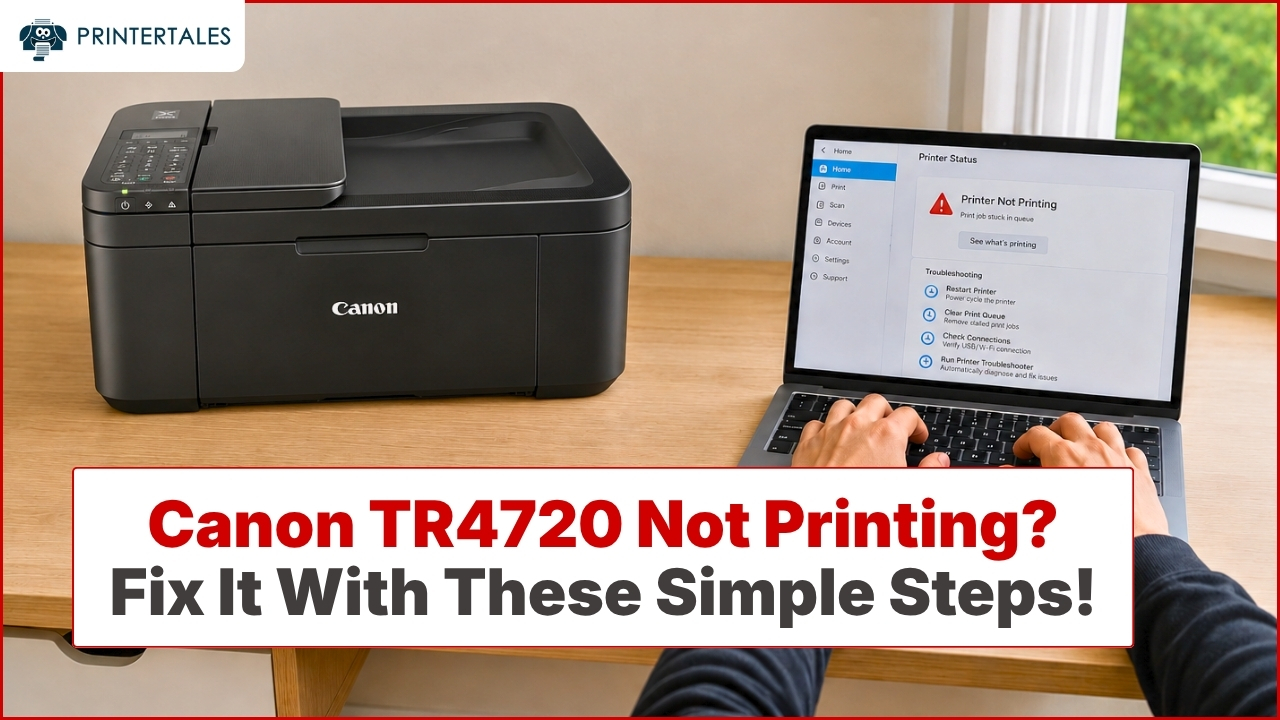Canon TR4720 Not Printing Fix It With These Simple Steps!
