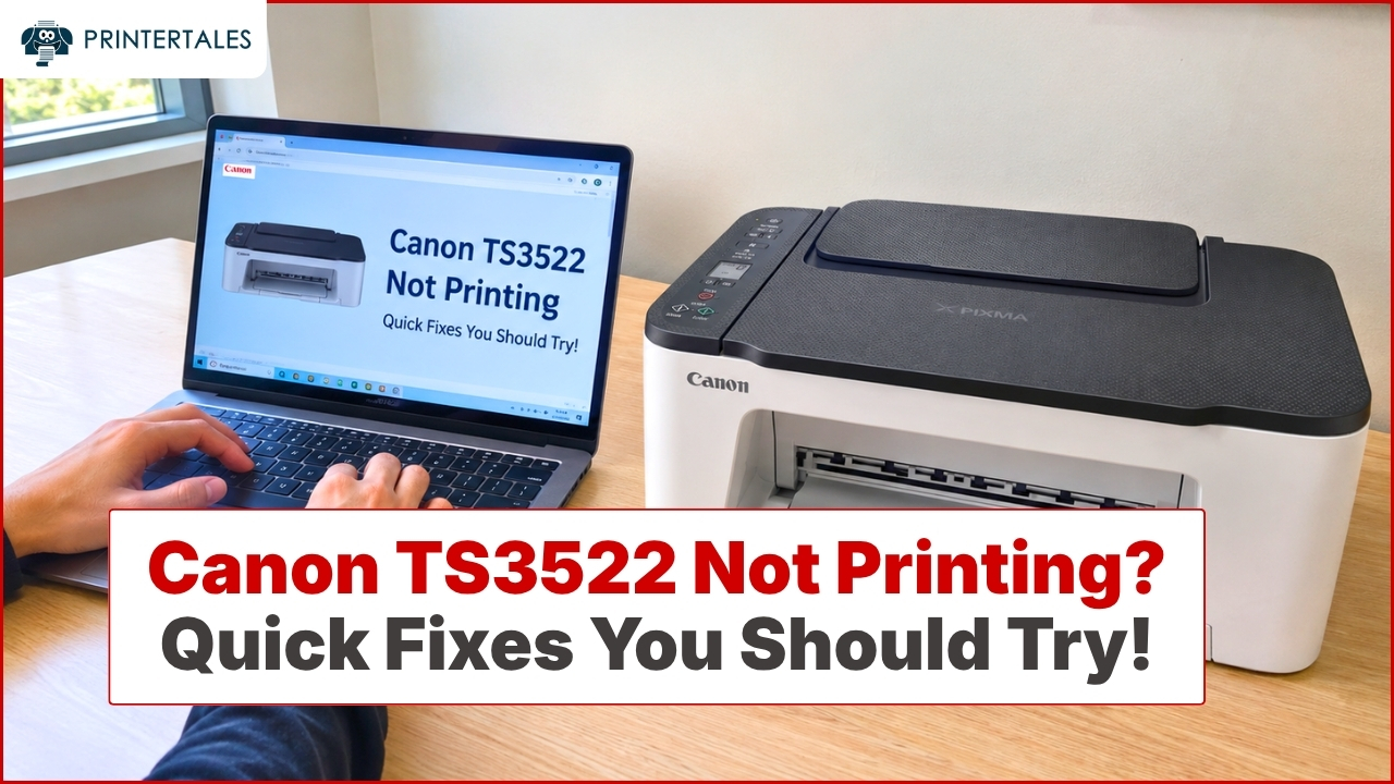 Canon TS3522 Not Printing Quick Fixes You Should Try!