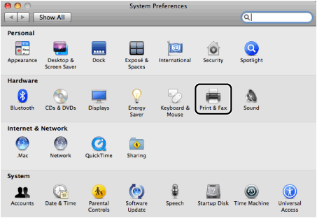 	how to add canon printer to mac