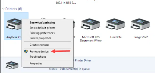 	hp printer spooler error