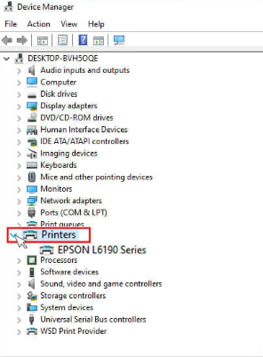 Epson Printer Is Not Printing