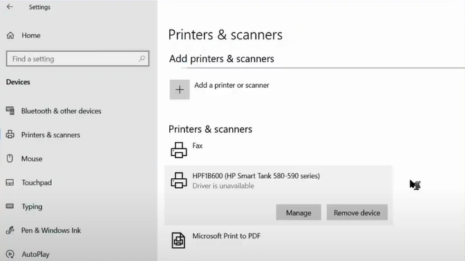 How to Fix Driver Unavailable For HP Printer?