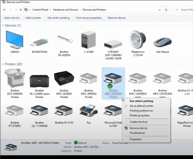 How to Fix Brother MFC-L3750CDW Printer Offline Issue