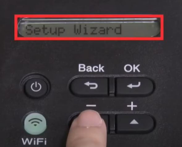 select-setup-wizard-and-then-ok