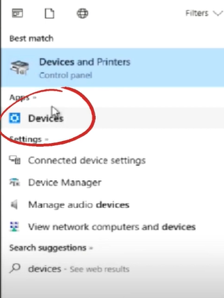 visit the Devices section