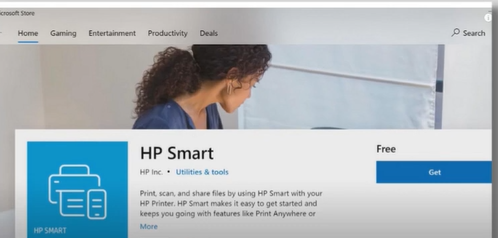 hp smart app download