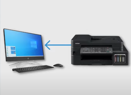 try to connect printer directly to the PC.