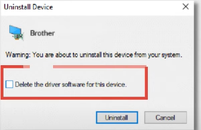 delete drivers