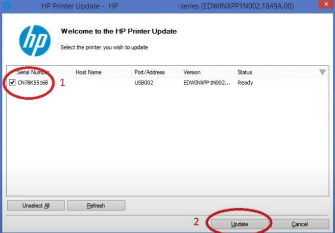 Fix HP Printer Error Code EBS00P0004