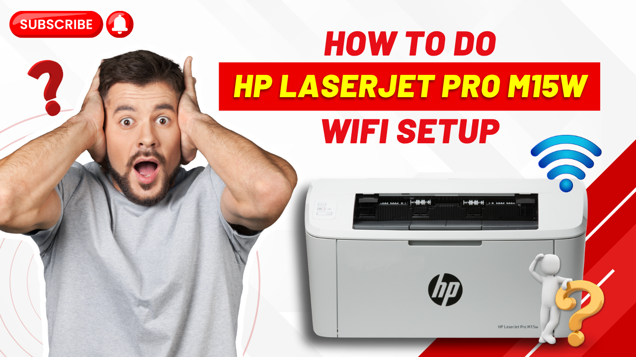 HP LaserJet Pro M15w WiFi Setup