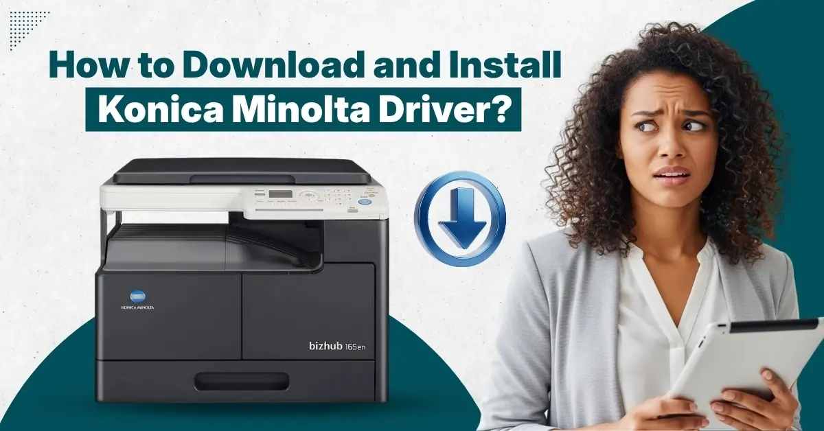 Download and Install Konica Minolta Driver