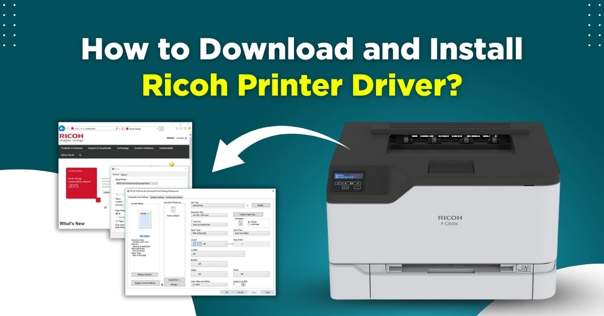 Download and Install Ricoh Printer Driver