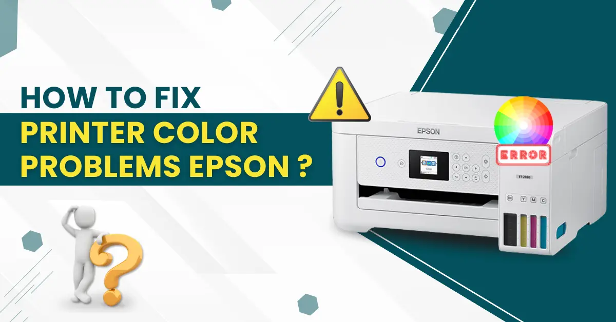 Fix Printer Color Problems Epson