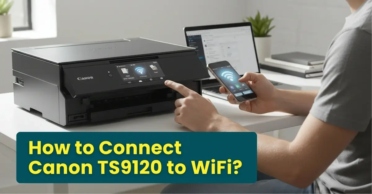 Connect Canon TS9120 to WiFi