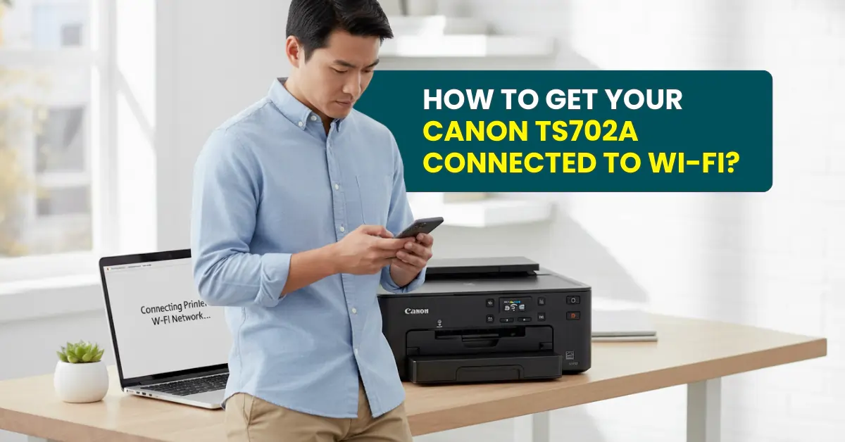 Canon TS702a Wi-Fi Setup