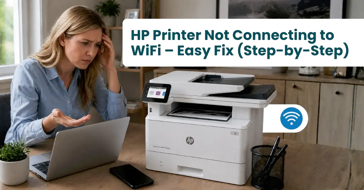 HP printer not connecting to WiFi