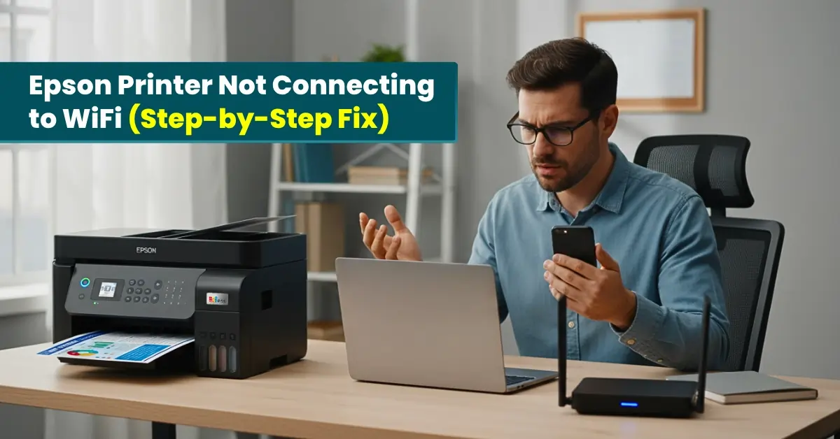 Epson printer not connecting to WiFi