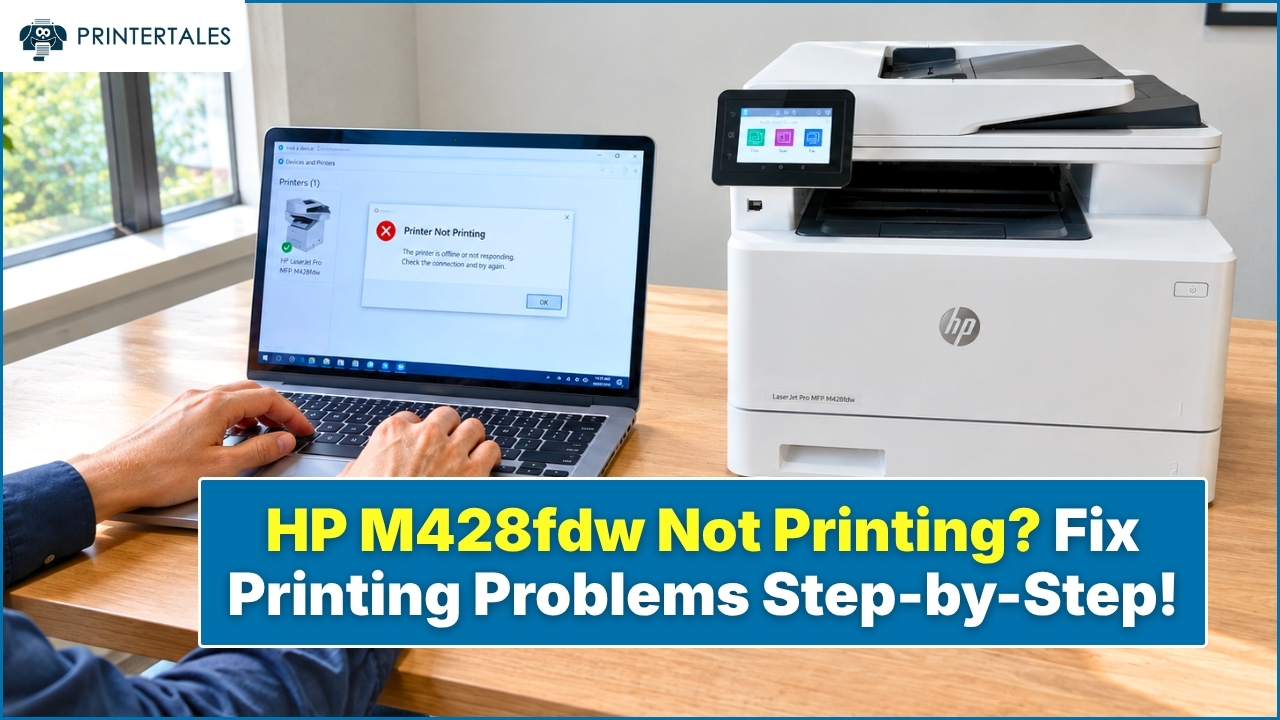 HP M428fdw Not Printing Fix Printing Problems Step-by-Step!
