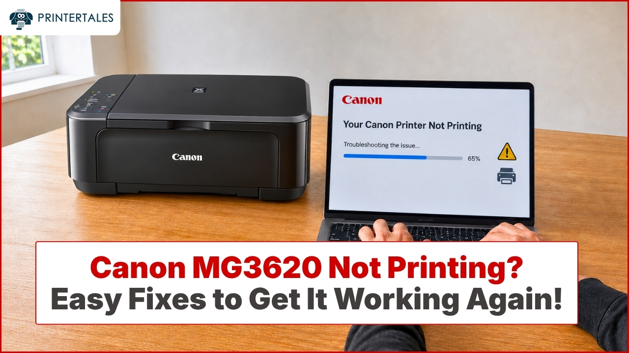 Canon MG3620 Not Printing Easy Fixes to Get It Working Again!