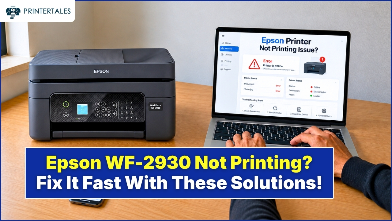 Epson WF-2930 Not Printing Fix It Fast With These Solutions!