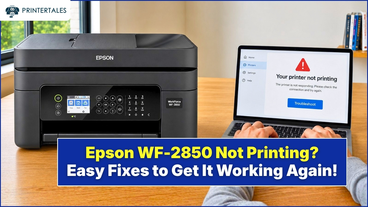 Epson WF-2850 Not Printing Easy Fixes to Get It Working Again!